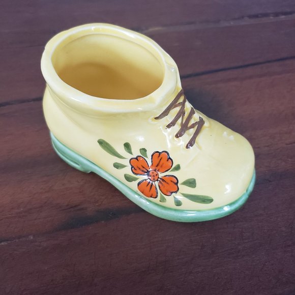 Vintage japanese porcelain shoe - Picture 2 of 7
